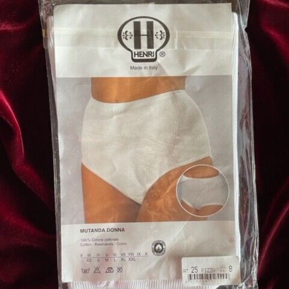 Italian High waist cotton Panties. Pinup Burlesque high rise Panties - Picture 12 of 12